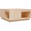 Image de vidaXL Table basse 80x81x36,5 cm pin massif