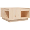 Image de vidaXL Table basse 60x61x32,5 cm pin massif