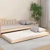 Image de vidaXL Lit en bois massif sans matelas 90x200 pin
