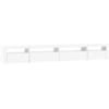 Image de vidaXL Armoire TV avec lampes LED blanc 270x35x40 cm