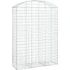 Image de vidaXL Gabion avec arc surélevé 150x50x200/220 cm Fer galvanisé