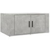 Image de vidaXL Table basse gris béton 80x50x36 cm Bois composite