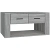 Image de vidaXL Table basse Gris Sonoma 80x50x40 cm Bois composite