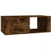 Image de vidaXL Table basse chêne fumé 100x50,5x35 cm Bois composite