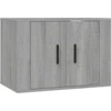 Image de vidaXL Armoire TV murale Gris Sonoma 57x34,5x40 cm