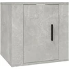 Image de vidaXL Armoire TV murale gris béton 40x34,5x40 cm
