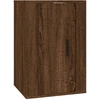 Image de vidaXL Armoire TV murale marron imitation chêne 40x34,5x60 cm