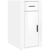 Image de vidaXL Armoire de bureau blanc brillant 40x49x75 cm Bois composite