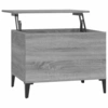 Image de vidaXL Table basse Gris Sonoma 60x44,5x45 cm Bois composite