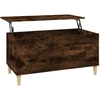 Image de vidaXL Table basse chêne fumé 90x44,5x45 cm Bois composite