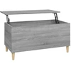 Image de vidaXL Table basse Gris Sonoma 90x44,5x45 cm Bois composite