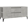 Image de vidaXL Armoire TV gris béton 102x44,5x50 cm Bois composite