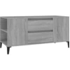 Image de vidaXL Armoire TV Gris Sonoma 102x44,5x50 cm Bois composite