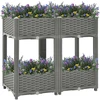 Image de vidaXL Hochbeet 80x40x71 cm Polypropylen