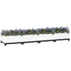 Image de vidaXL Hochbeet 160x40x23 cm Polypropylen