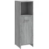 Image de vidaXL Armoire de salle de bain Gris Sonoma 30x30x95 cm Bois composite