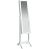 Image de vidaXL Miroir sur pied blanc 34x37x146 cm