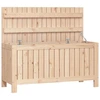 Image de vidaXL Coffre de jardin 108x42,5x54 cm pin massif
