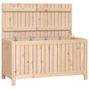 Image de vidaXL Coffre de jardin 121x55x64 cm pin massif