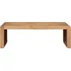 Image de vidaXL Table basse 110x55x35 cm en bois massif d'acacia