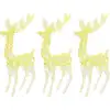 Image de XXL Rennes Décoration de Noël Acrylique 250 LED 3 pcs 180 cm