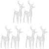Image de Rennes à LED 6 pcs. Blanc froid 240 LEDs Acrylique