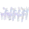 Image de Rennes à LED 6 pcs. Multicolore 240 LEDs Acrylique