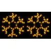 Image de Flocons de neige LED 2 pcs. Blanc chaud 38x37 cm 88179
