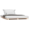 Image de vidaXL Lit en bois massif 120x200 cm pin