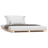 Image de vidaXL Lit en bois massif 140x200 cm pin