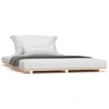 Image de vidaXL Lit en bois massif 150x200 cm pin