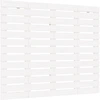 Image de vidaXL Tête de lit murale blanche 96x3x91,5 cm Pin massif