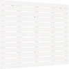 Image de vidaXL Tête de lit murale blanche 126x3x91,5 cm Pin massif