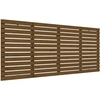 Image de vidaXL Tête de lit murale marron miel 166x3x91,5 cm Pin massif