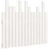 Image de vidaXL Tête de lit murale blanche 95,5x3x80 cm pin massif