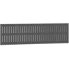 Image de vidaXL Tête de lit murale Gris 204x3x60 cm Pin massif
