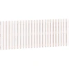 Image de vidaXL Tête de lit murale blanche 159,5x3x60 cm pin massif