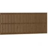 Image de vidaXL Tête de lit murale marron miel 204x3x90 cm pin massif