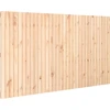 Image de vidaXL Tête de lit murale 204x3x110 cm pin massif