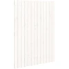 Image de vidaXL Tête de lit murale blanche 82,5x3x110 cm pin massif