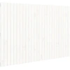 Image de vidaXL Tête de lit murale blanche 166x3x110 cm pin massif