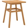 Image de vidaXL Table d'appoint 45x45x60 cm bois massif acacia