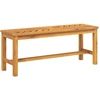 Image de vidaXL Banc de jardin 110 cm bois massif acacia