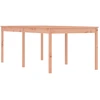 Image de vidaXL Table de jardin 203,5x100x76 cm bois massif douglas
