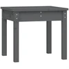Image de vidaXL Banc de jardin gris 50x44x45 cm pin massif