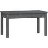 Image de vidaXL Banc de jardin Gris 80x44x45 cm Pin massif
