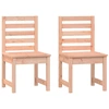 Image de vidaXL Chaises de jardin 2 pcs. 50x48x91,5 cm bois massif douglas