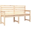 Image de vidaXL Banc de jardin 159,5x48x91,5 cm Pin massif