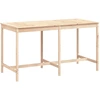 Image de vidaXL Table de jardin 203,5x90x110 cm pin massif