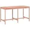 Image de vidaXL Table de jardin 203,5x90x110 cm bois massif douglas